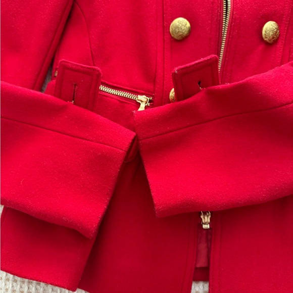 Express Red Jacket with Gold Accents - Picture 5 of 13